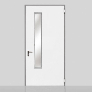 Usa metalica cu geam 150x1200 Ninz REVER - INTERIOR