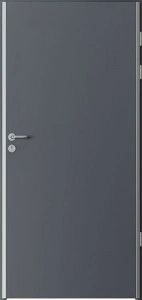 Usa din HPL canturi din INOX cu Toc Metalic, Porta Enduro