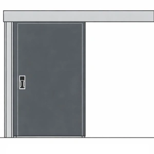 Usa Rezistenta la Foc Culisanta EI 120, 1 canat, Novo®Fire ProLine