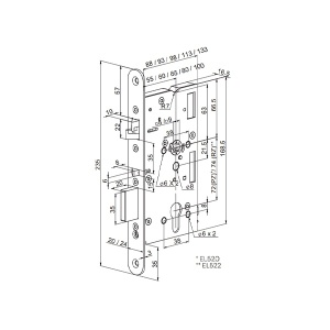 Abloy EL520 broasca electromagnetica - Img 2