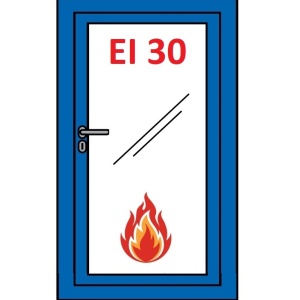 ALUFIRE Fereastra Rezistenta la Foc EI 30 cu Deschidere