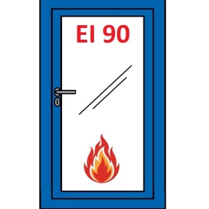 ALUFIRE Fereastra Rezistenta la Foc EI 90 cu Deschidere