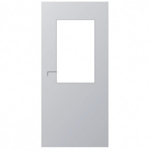 Geam 400x900 cu rama din Aluminiu eloxat - Img 2