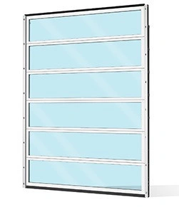 Novo®Sek PANORAMIC 60 Usi Sectionale vitrate, 60mm