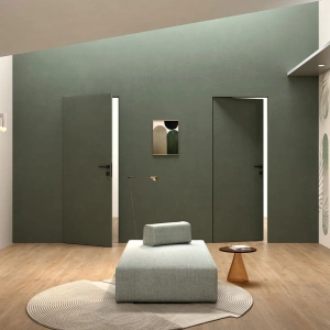 XREVERX – ușă filomuro decorată odată cu peretele