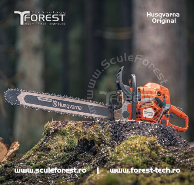 Drujba (motofierastrau) Husqvarna 592XP - 7.56 CP, sina (lama) 60cm