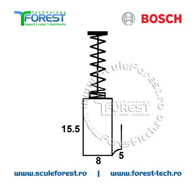 Perii Colectoare carbune Originale Bosch 2604321905 perii-colectoare-carbune-originale-bosch-2604321905