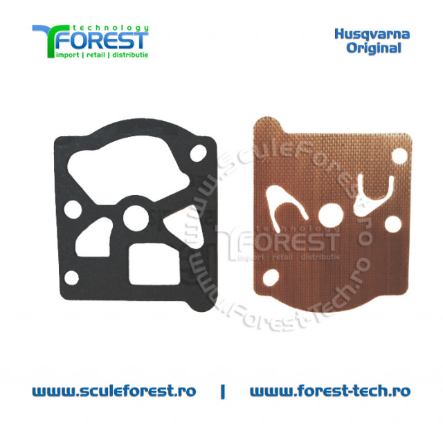 Set membrane carburator original motocoasa Husqvarna 545RX, 545RXT
