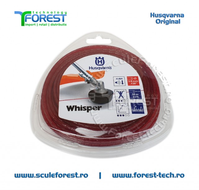 Rola fir trimmy 3.0mm x 10m Whisper