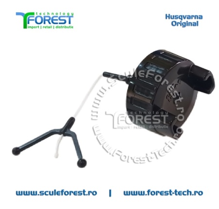 Buson rezervor carburant original pentru motocoasa Husqvarna 323R, 325RX, 333R - Img 3