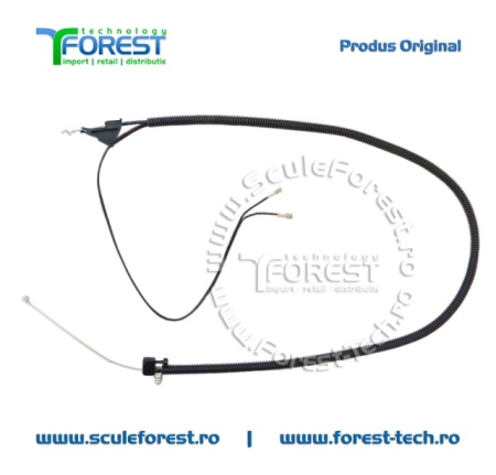 Cablu acceleratie complet original pentru motocoasa Husqvarna 232R, 235R - Img 2