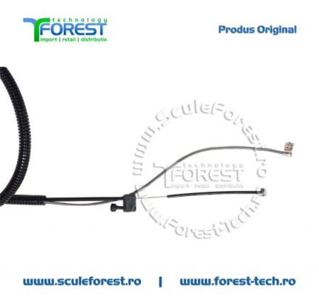 Cablu acceleratie complet original pentru motocoasa Husqvarna 323R, 325RX, 327RX - Img 5