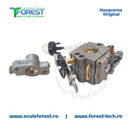 Carburator original model Ruixing pentru drujba Husqvarna 130, 135 MarkII - Img 2