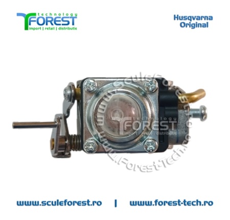 Carburator original pentru motocoasa Husqvarna 129R, 325RX - Img 7