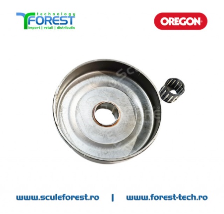 Carcasa ambreiaj Oregon pentru drujba Husqvarna 435, 435e, 440, 440e cu pinion fix si rulment pas .325" - Img 4