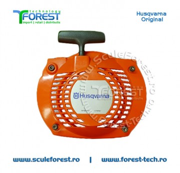Demaror complet original motocoasa Husqvarna 545 RX, 545 RXT