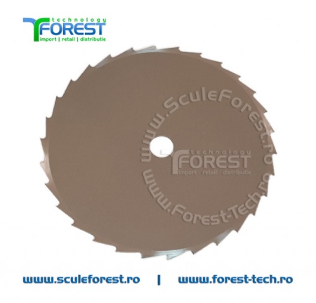 Disc (cutit) motocoasa GOLD, arbusti 255mm 30dinti | SculeForest - Img 2