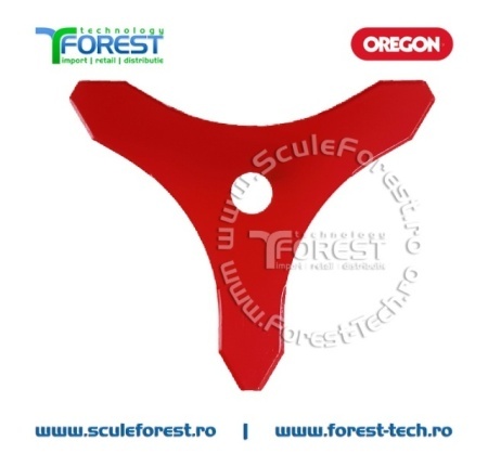 Disc (cutit) motocoasa Oregon pt.iarba, 255mm, 3 cutite | SculeForest - Img 3