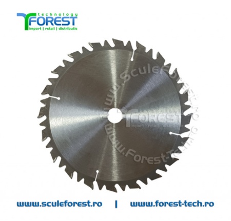 Disc (cutit) motocoasa VIDIA, arbusti 255mm 20dinti profil drept anti-recul | SculeForest - Img 2