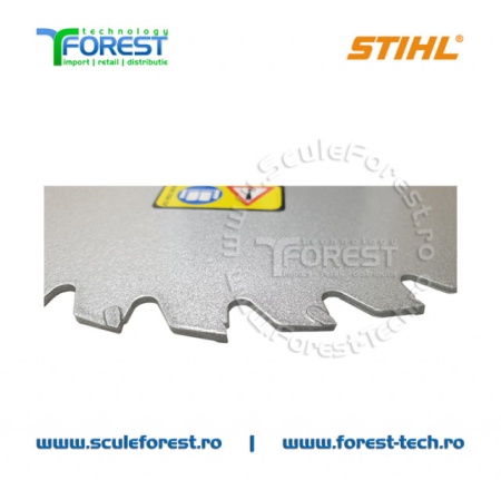 Disc motocoasa Stihl, arbusti 225mm 36dinti, metal dur - Img 2