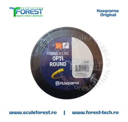Fir motocoasa (damil) 2.7mm rola 240m Husqvarna Round - Img 3