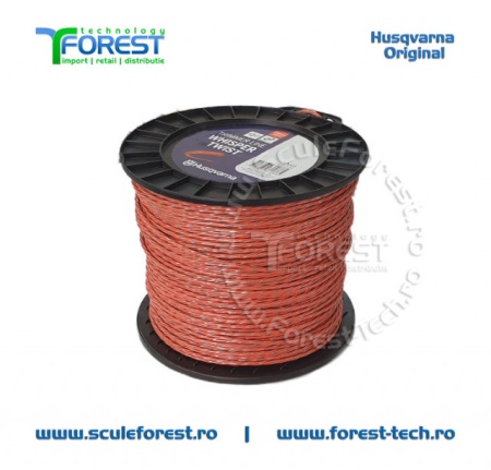 Fir motocoasa (damil) 3mm rola 210m Husqvarna Whisper Twist - Img 4