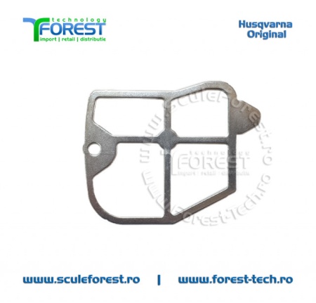 Garnitura metalica originala pentru suport filtru aer la drujba Husqvarna 120 Mark II, 235, 235e, 240, 240e - Img 3