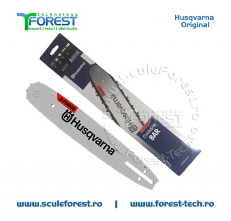 Lama drujba Husqvarna X-FORCE 16"(40cm) pas 3/8 canal 1.5mm - Img 2