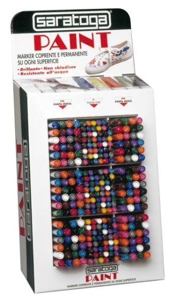 MARKER PAINT cu varf MEDIU culoarea MARO - Img 3