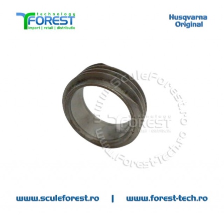 Melc ulei (pinion) original pentru pompa ulei drujba Husqvarna 40, 51, 55, Jonsered CS2050 - Img 4