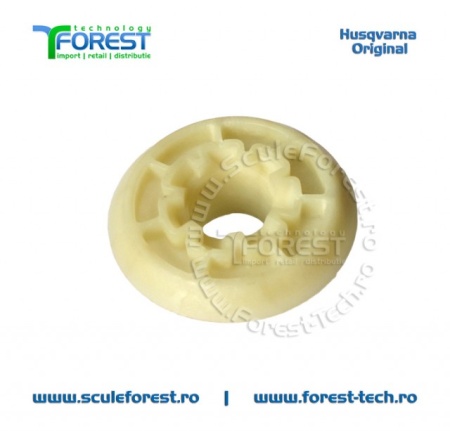 Melc ulei (pinion) original pentru pompa ulei drujba Husqvarna 562XP - Img 5