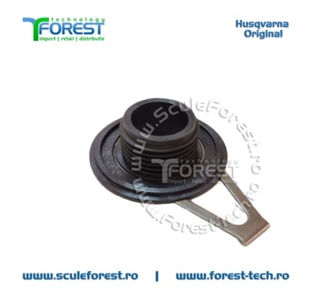 Melc ulei (pinion) original pentru pompa ulei drujba Husqvarna 565, 572XP - Img 2