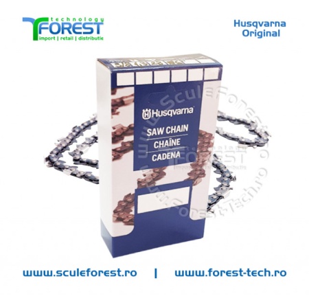 Pachet 2 lanturi drujba Husqvarna 15"(38cm), 32 dinti, pas 325, canal 1.3mm H30 - Img 2
