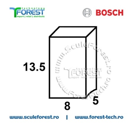 Perii colectoare (carbune) originale Bosch 2610391290 - Img 2