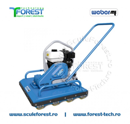 Placa compactoare cu role WEBER VPR 450 ptr. dale, pavaje - Img 2