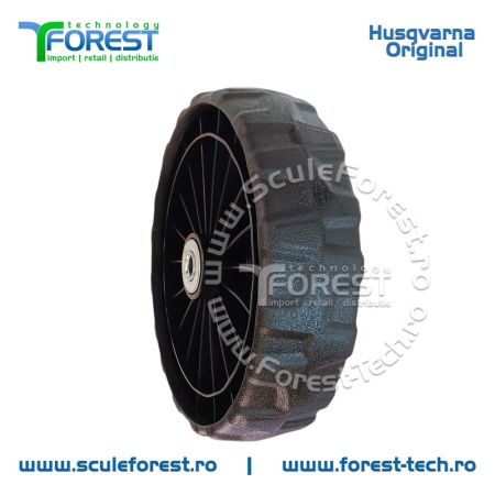 Roata fata originala pentru masina tuns gazon Husqvarna LC151, LC151S, LC356V, LC356VP, LC153S - Img 5