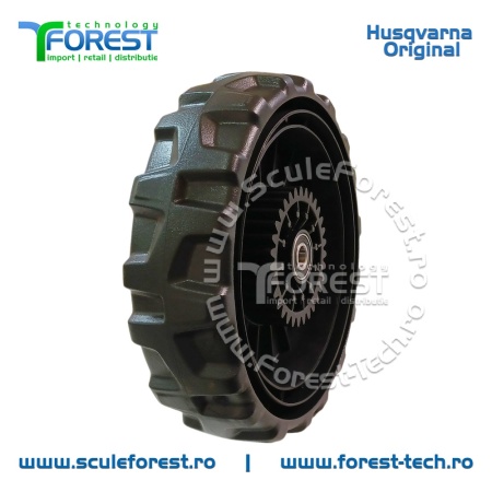 Roata spate originala pentru masina tuns gazon Husqvarna LC348V - Img 2