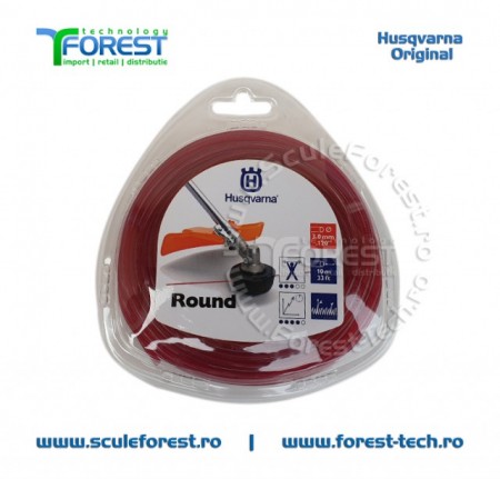 Rola fir trimmy 3.0mm x 10m Round