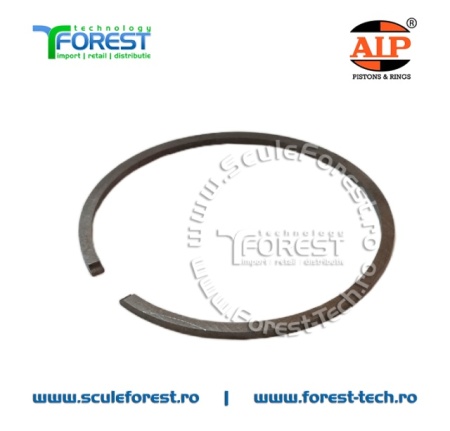 Segment compatibil pentru piston drujba Husqvarna 136, 137 - 38mm x 1.5mm - Img 2