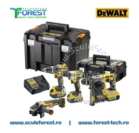 Set 4 scule electrice cu acumulatori Dewalt DCK422P3 - Img 3