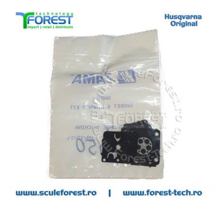 Set membrane carburator original drujba Husqvarna 445, 445e, 445II, 450, 450e - Img 2