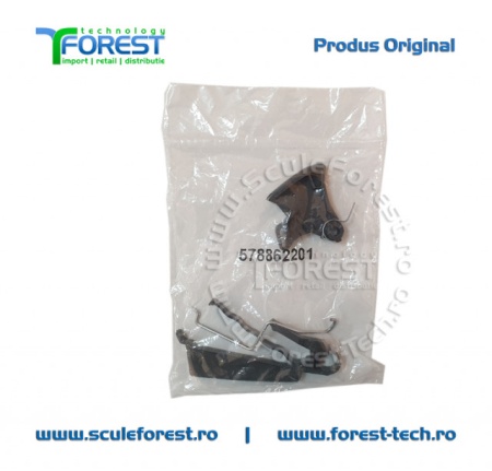 Set original parghie acceleratie inferioara + superioara + tija pentru drujba Husqvarna 120 MarkII, 235, 235e, 236, 240, 240e - Img 5