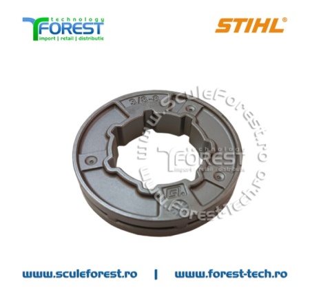 Sproket original Stihl cu pasul 3/8" - 8T - Img 4