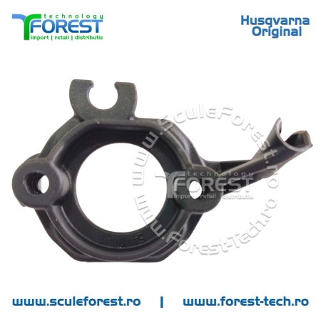 Suport carburator original drujba Husqvarna 445, 450e, 450S - Img 2
