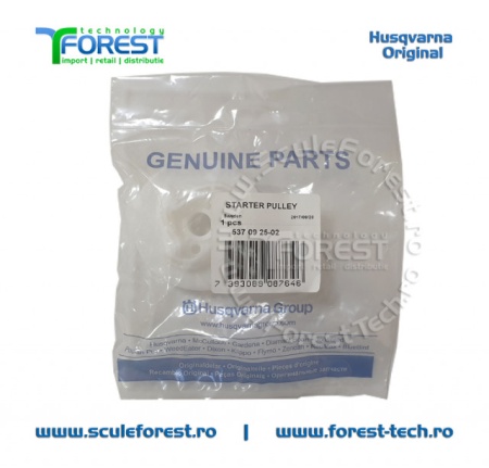 Tambur demaror original pentru drujba Husqvarna 340, 345, 350, 346XP, 353, 455 Rancher - Img 6