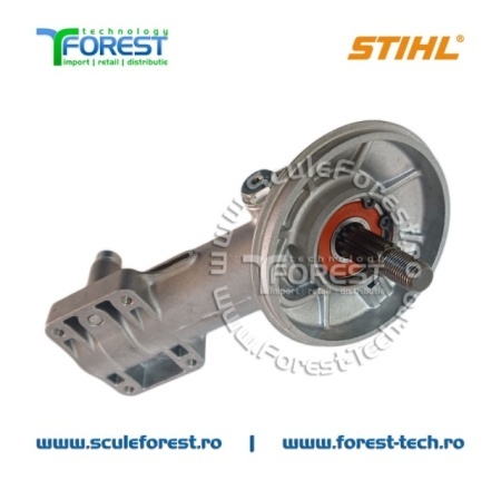 Angrenaj unghiular (reductor) original motocoasa Stihl FS80, FS85, FS89, FS91, FS94, FS111, FS120, FS131, FS235, FS240, FS250, FS260 - Img 2
