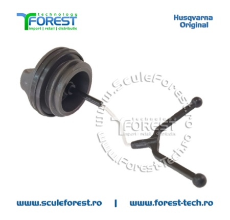 Buson rezervor original pentru drujba Husqvarna 55, 338XPT, 340, 345, 350, 353, 357XP, 359, 365, 365 X-TORQ, 372XP, 372XP X-TORQ, 455 Rancher, 570, 575XP, 576XP, 3120XP - Img 2
