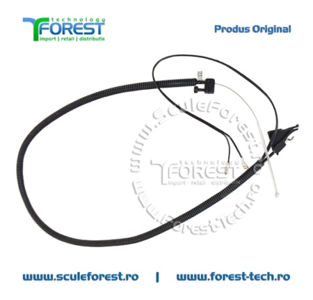 Cablu acceleratie complet original pentru motocoasa Husqvarna 232R, 235R - Img 3