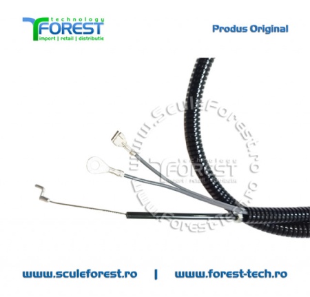 Cablu acceleratie complet original pentru motocoasa Husqvarna 323R, 325RX, 327RX - Img 6
