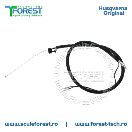 Cablu acceleratie original complet pentru motocoasa Husqvarna 333R MarkII - Img 3